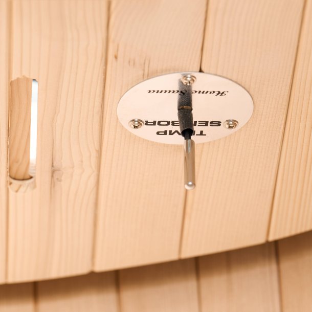 Sauna Moon Infrar&oslash;d Rund 1 plads tr&aelig;farve Holls